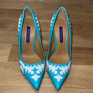 Women’s Size 6 Heels Celia Calfskin Pump
Ralph Lauren Collection